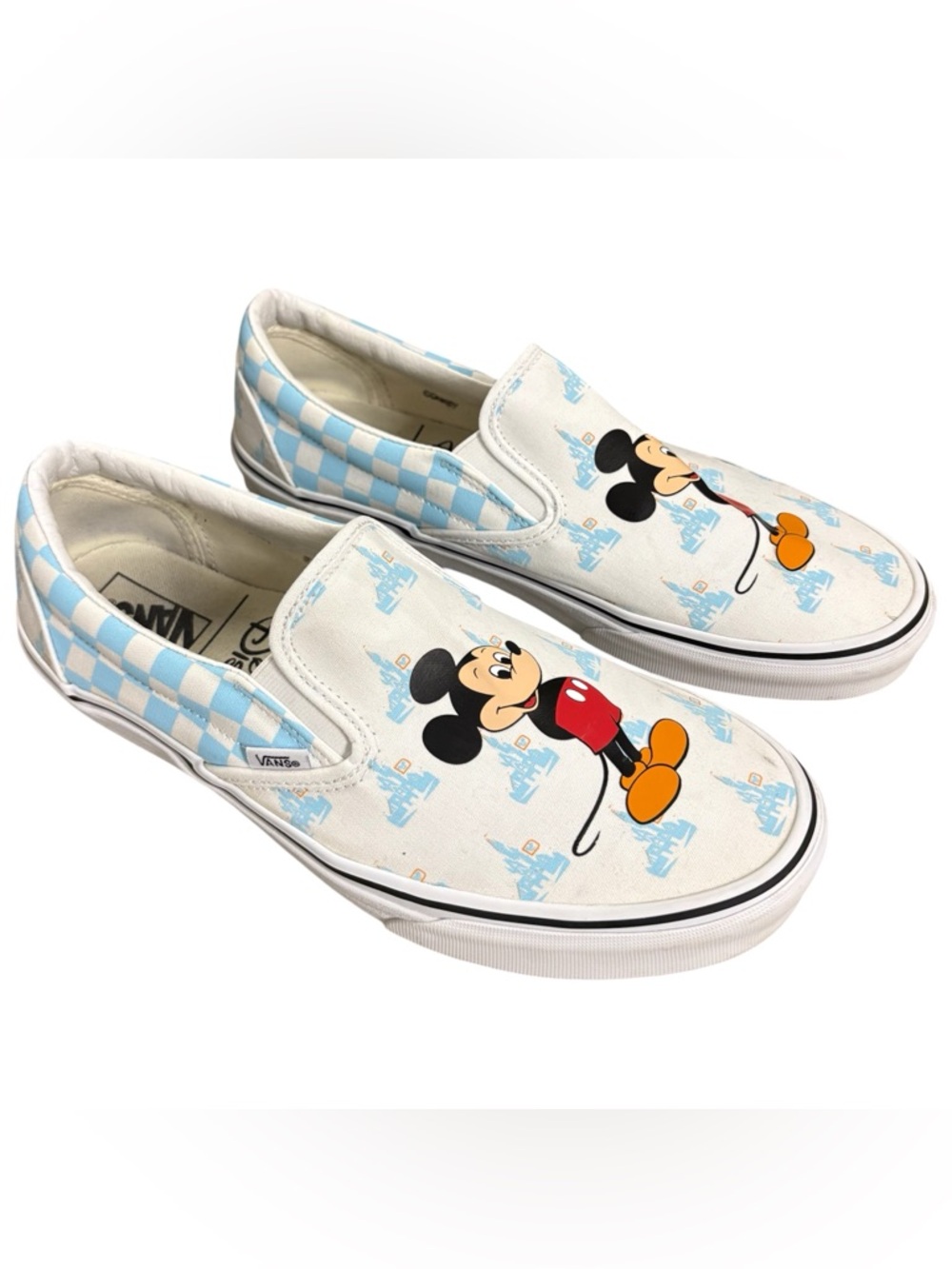 Vans Disney 50th Anniversary Mickey Mouse Loafer Shoes Mens Size 11